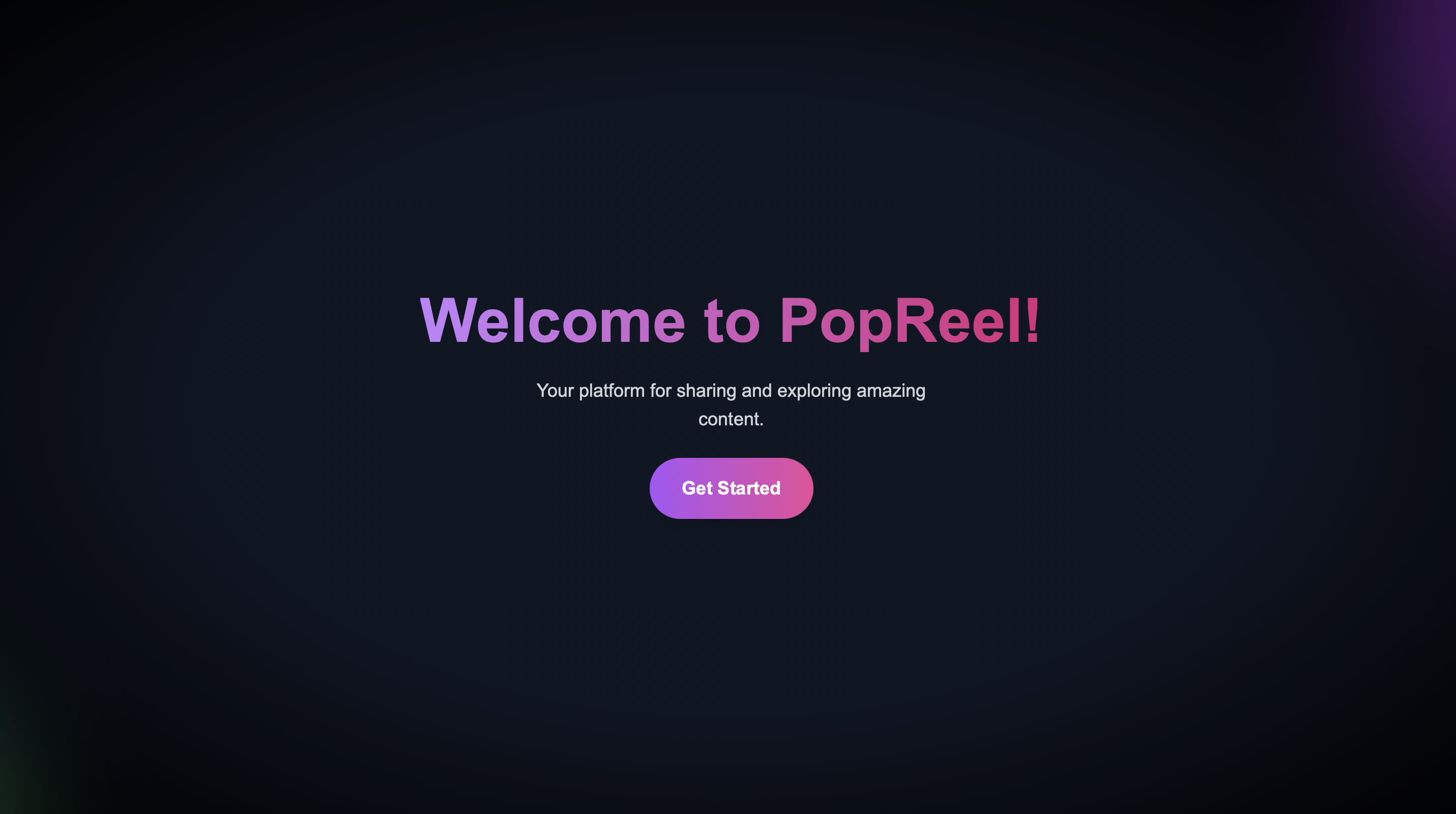 PopReel (TikTok Clone)